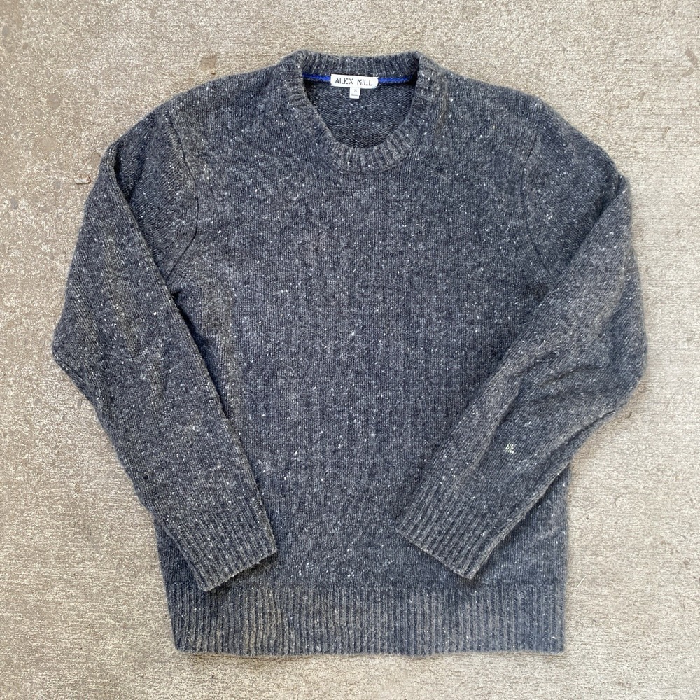 Alex Mill Merino Wool Sweater Gray Men's Medium